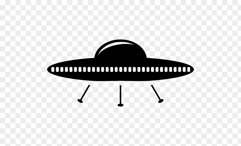 Flying Saucer Free Unidentified Object Roswell Silhouette PNG