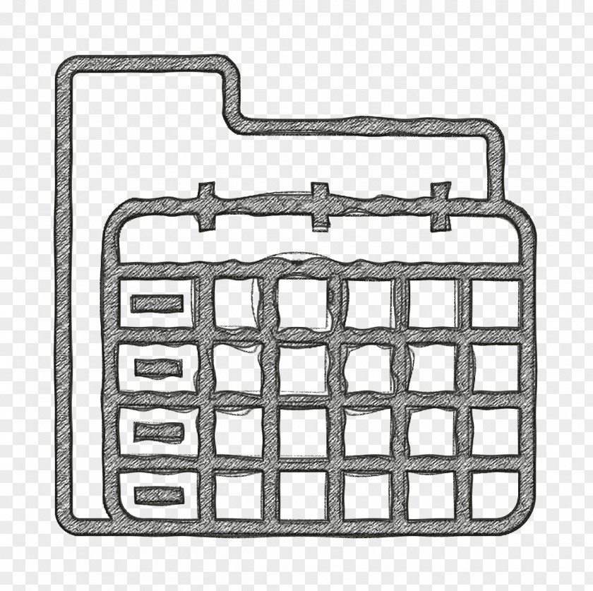 Folder And Document Icon Calendar PNG