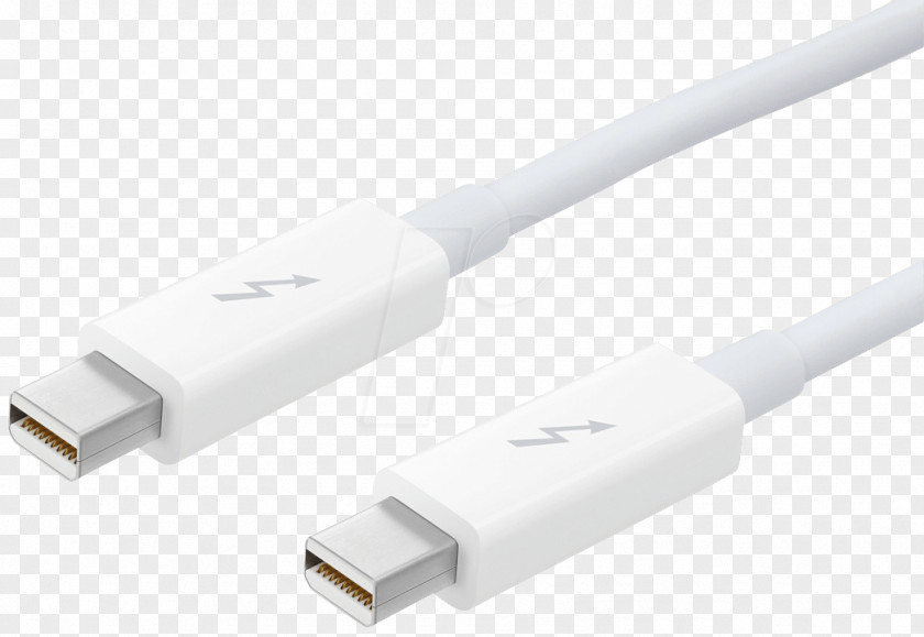 Lightning Apple Thunderbolt Display Electrical Cable PNG