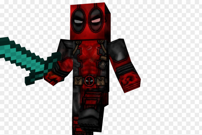 Minecraft Render Deadpool Minecraft: Pocket Edition YouTube Film PNG