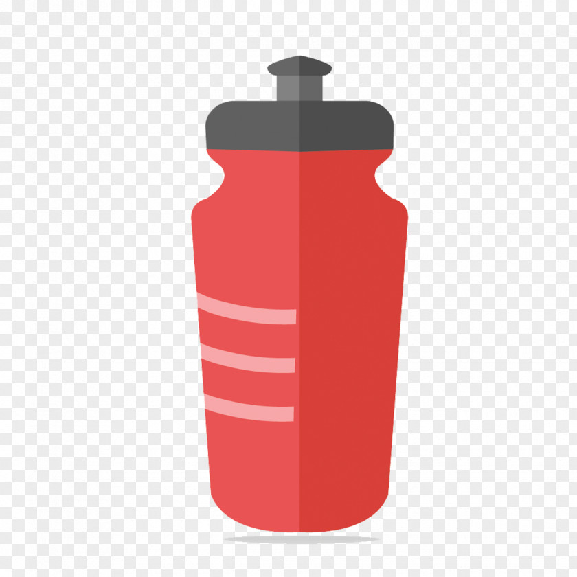 Vector Red Fire Extinguisher Material Water Bottle PNG