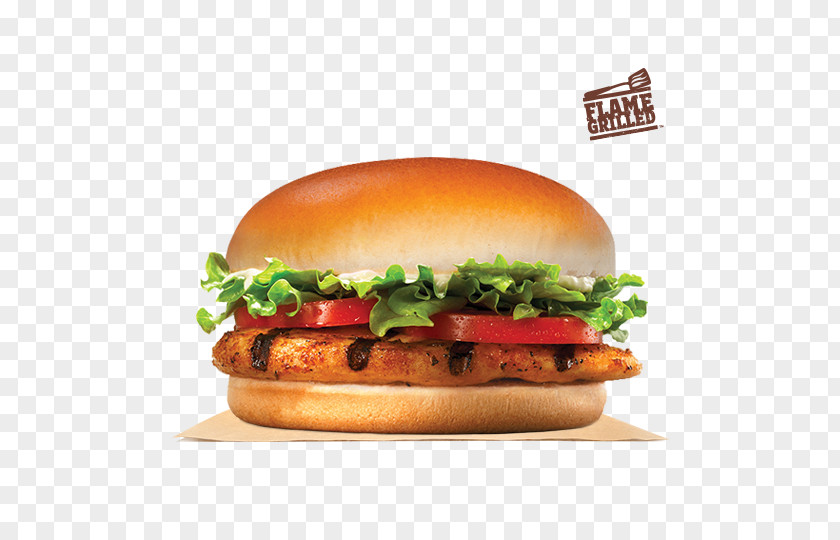 Burger And Sandwich Whopper King Grilled Chicken Sandwiches Hamburger Cheeseburger PNG