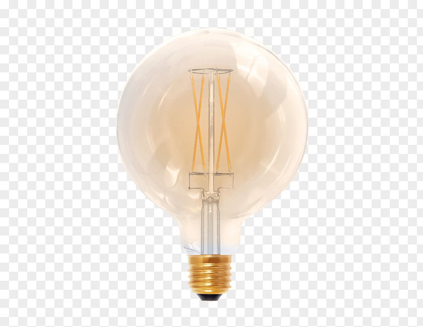 Golden Globe Incandescent Light Bulb Edison Screw LED Lamp Light-emitting Diode PNG