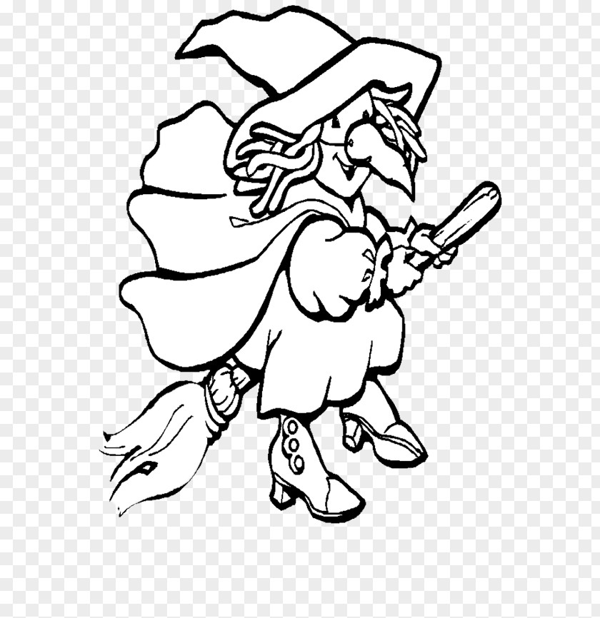 Halloween Witch Pictures Costume Coloring Book Haunted Attraction Clip Art PNG