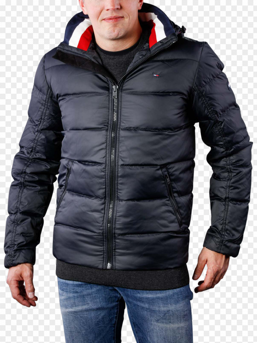 Jean Jacket With Hood T-shirt Leather Clothing PNG