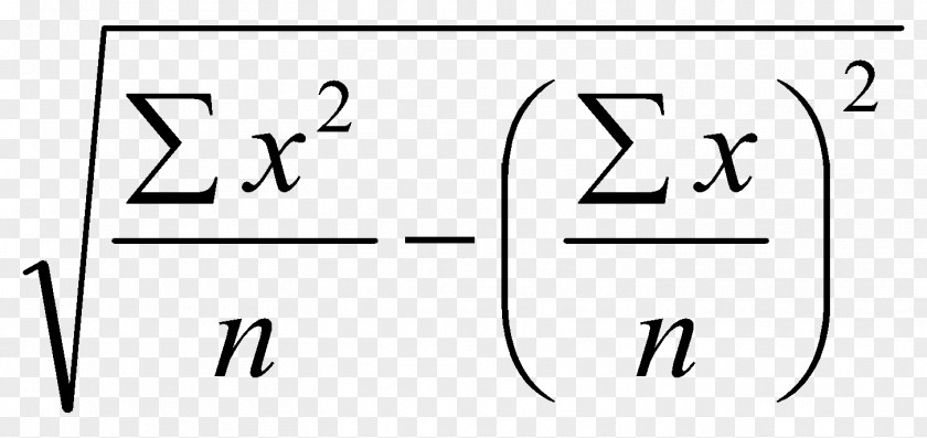 Mathematics Function Number Regression Analysis Standard Deviation PNG