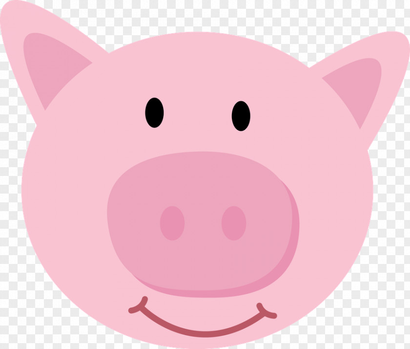 Pig Clip Art Image Vector Graphics Drawing PNG