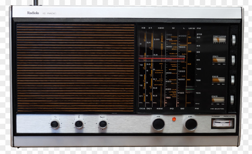 Transistor Radio Radiola Receiver Electronics Philips PNG
