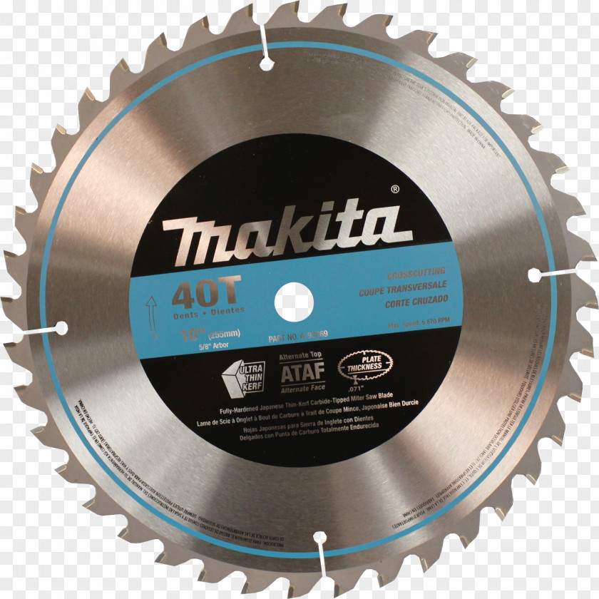 Wood Miter Saw Circular Blade PNG