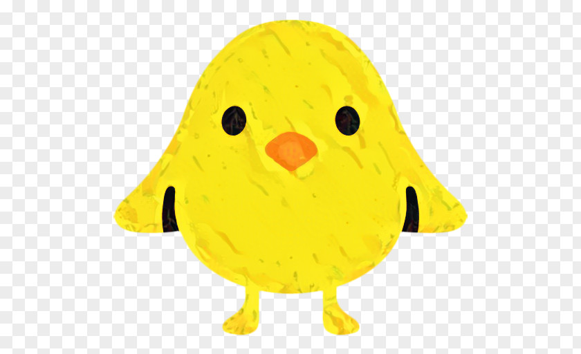 Bird Yellow Animals Cartoon PNG