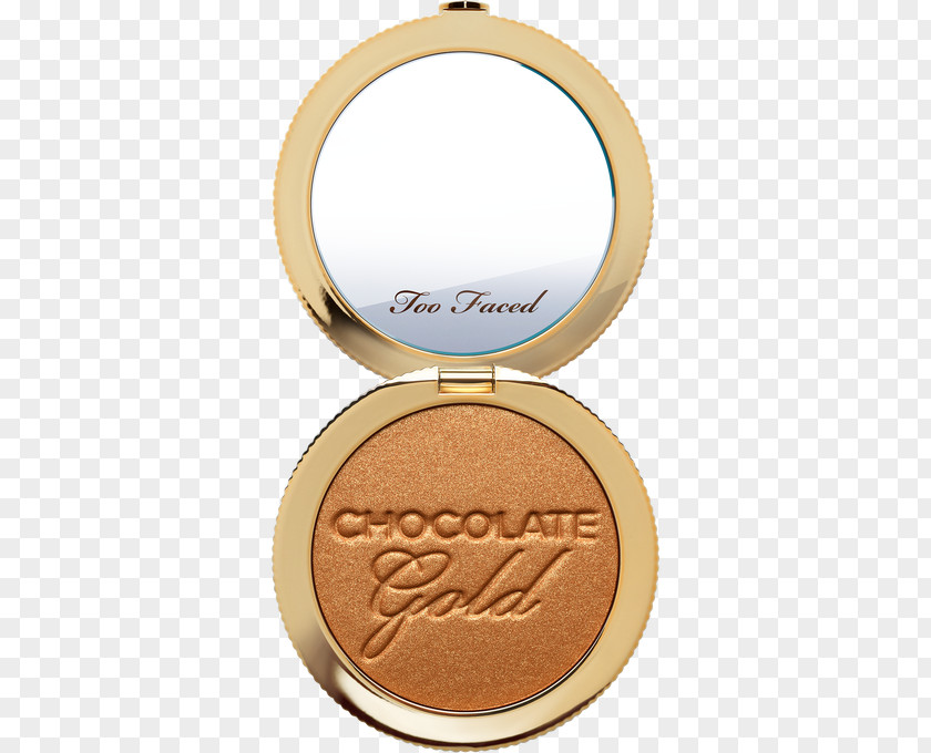 Chocolate Too Faced Natural Eyes Bronzer Cosmetics Gold Soleil Mini PNG