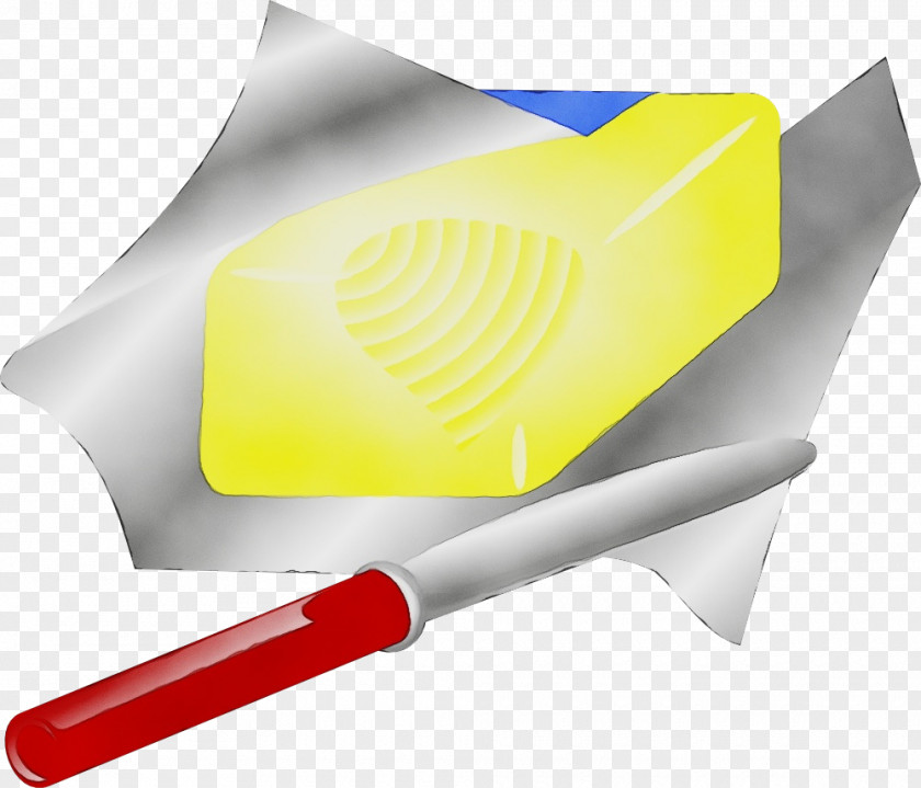 Funnel Yellow Watercolor Cartoon PNG