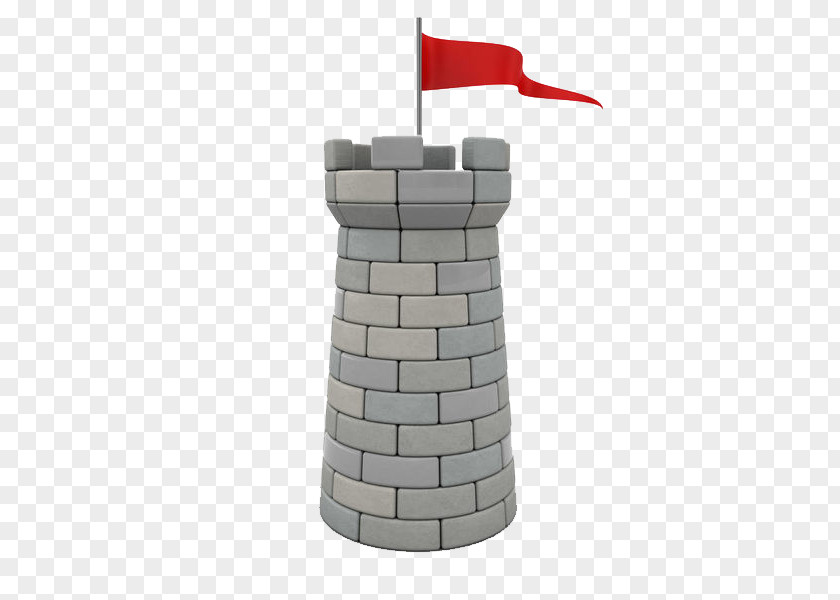 Red Flag On The Tower Photography Royalty-free Illustration PNG