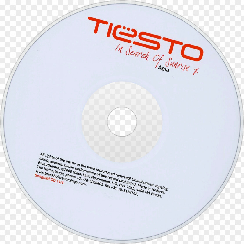 Tiesto Compact Disc Elements Of Life: Remixed Album Club Volume One Las Vegas PNG