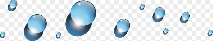 Beautiful Blue Water Drops Door Handle Microsoft Azure PNG