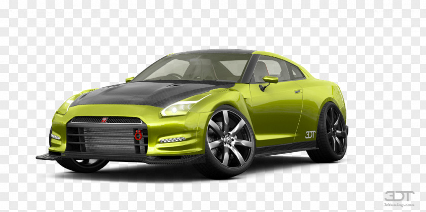 Car Nissan GT-R Compact Automotive Design PNG