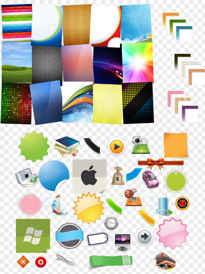 Collage Brand Clip Art PNG