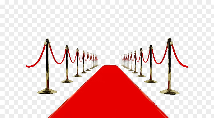 Cone Flooring Red Carpet Line PNG