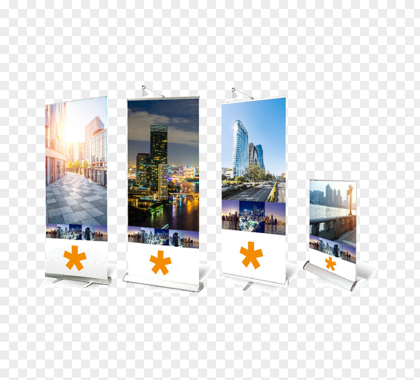Roll Up Banners Display Advertising Roll-up Banner Web PNG