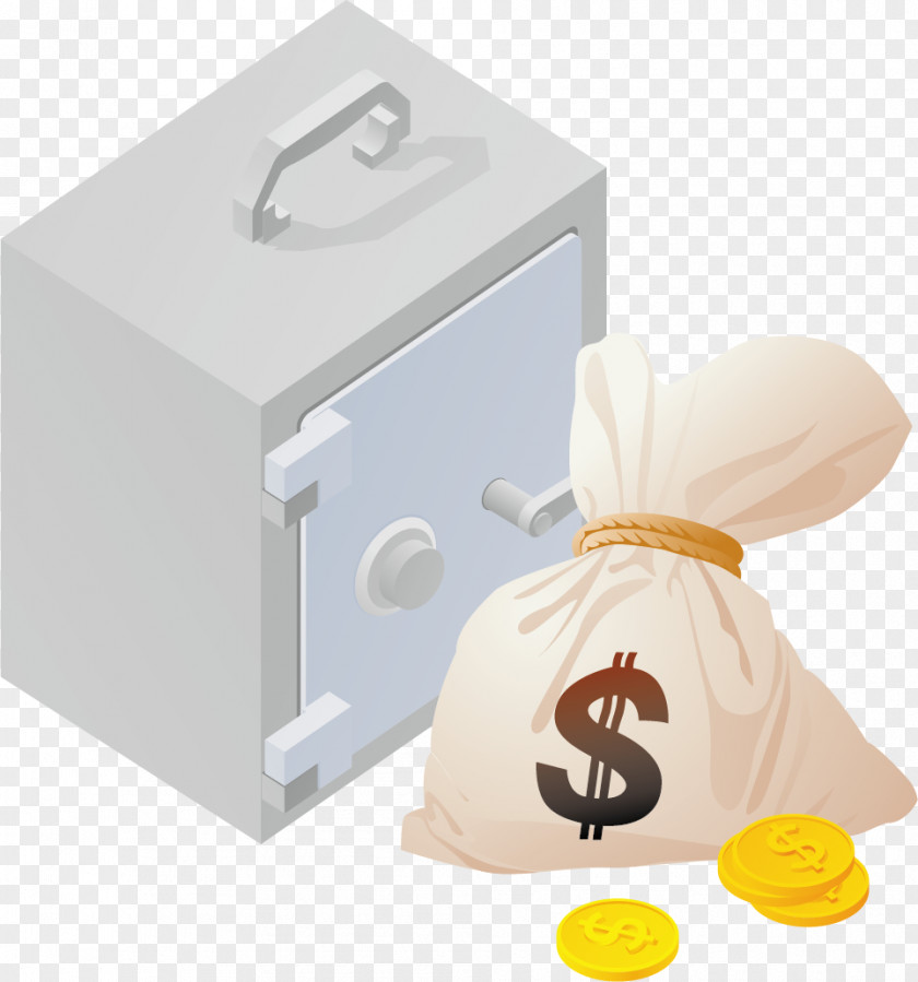 Safe Creative Deposit Box Money PNG