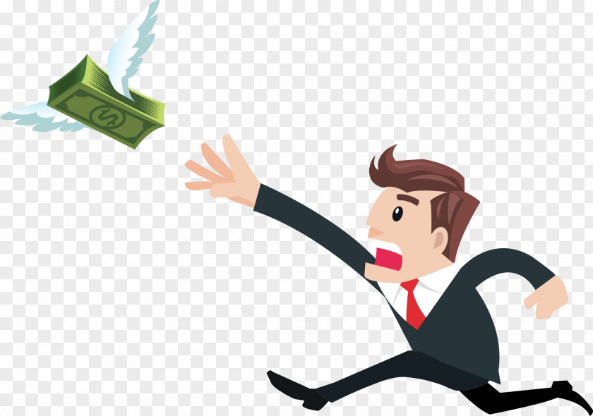 Business Man Chasing Money Google Images Search Engine PNG