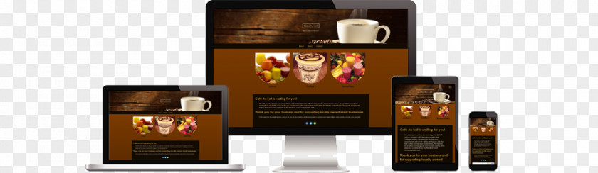 Cafe Au Lait Shelf Brand PNG