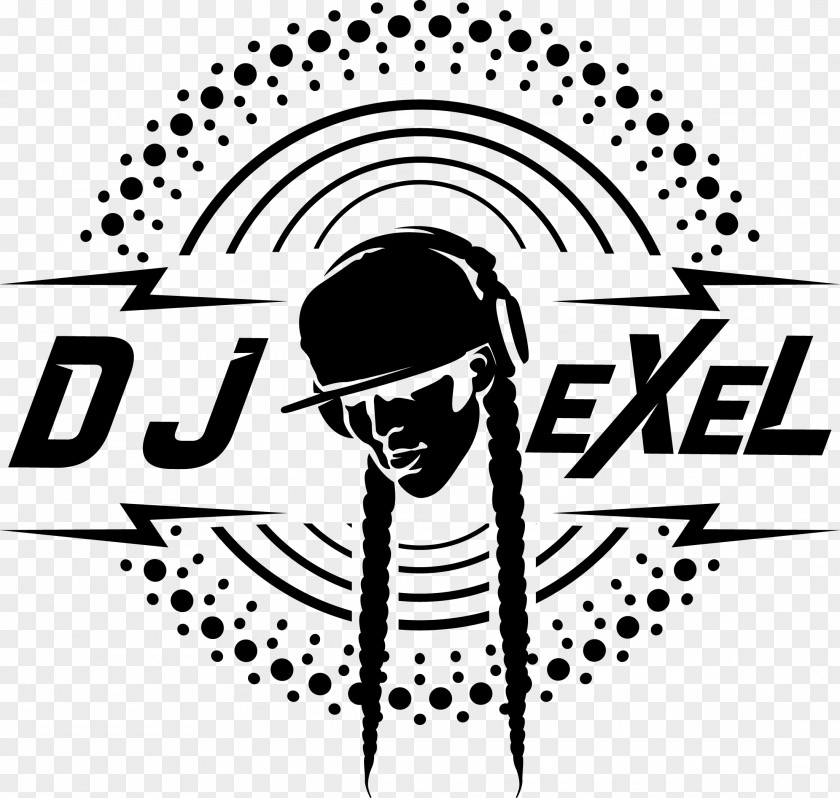 Dj Logo Art Minimalism Graphic Design PNG