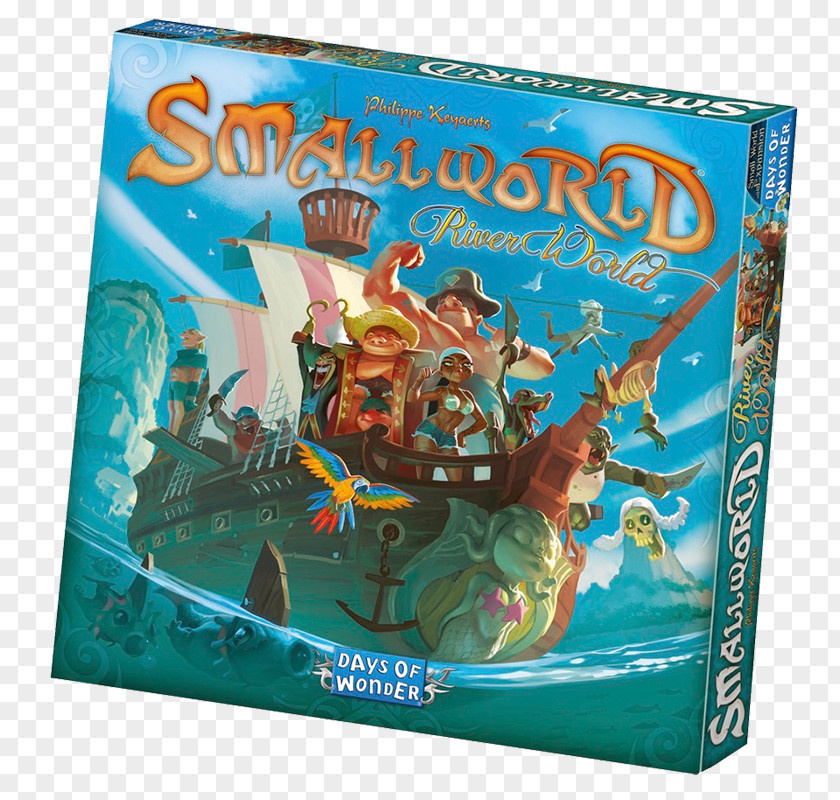 Small River Days Of Wonder World: World Expansion Underground Board Game PNG