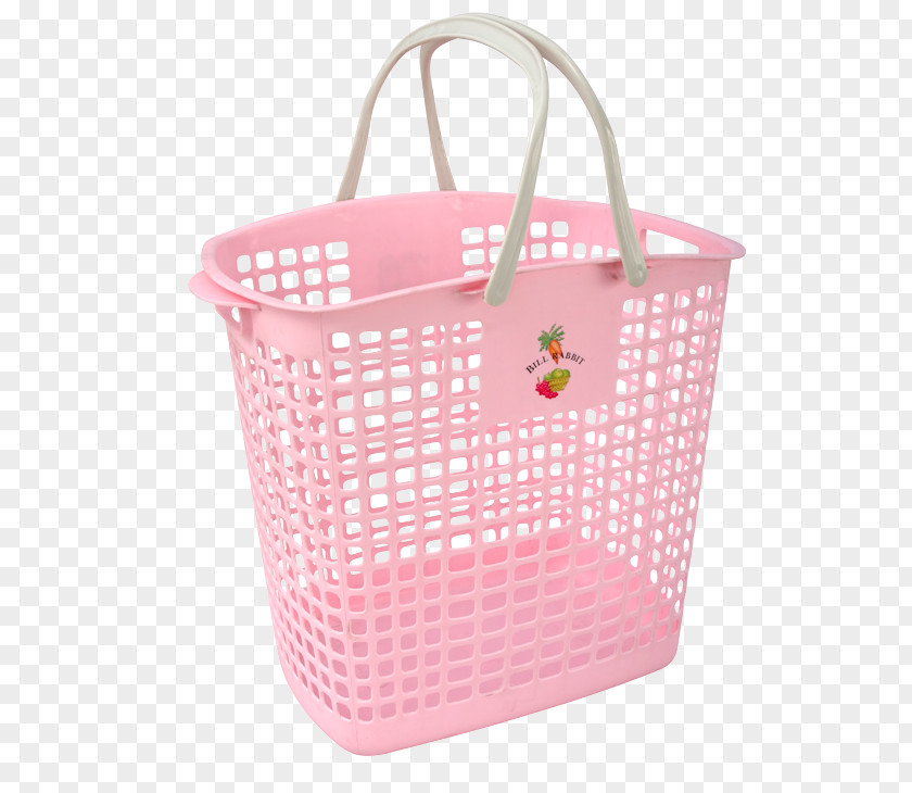 Toples Picnic Baskets Plastic Pink M PNG