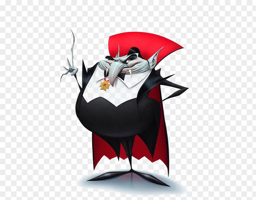 Vampire Cartoon Illustration PNG