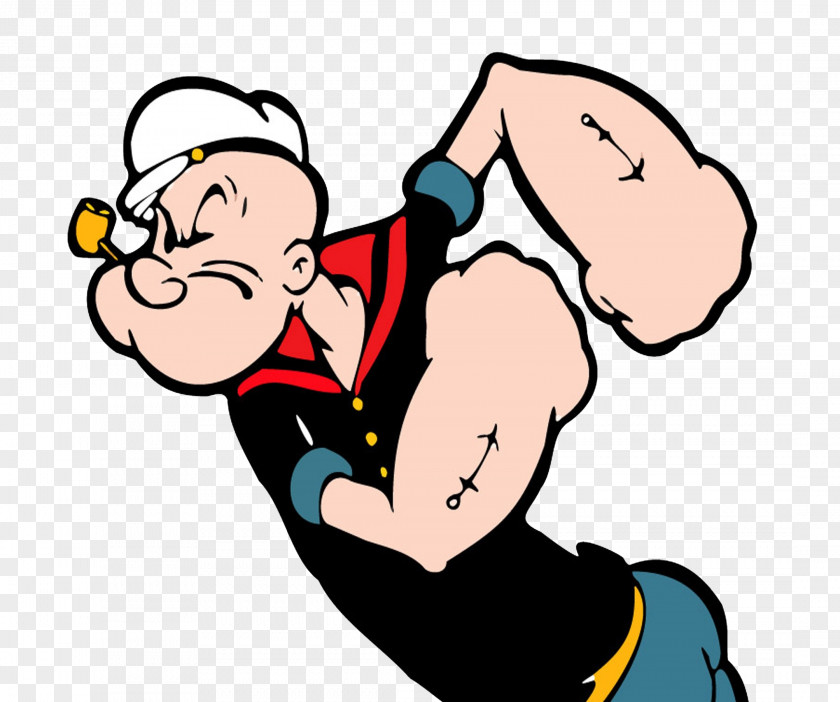 Popeye Village SweePea The Sailor Cartoon PNG