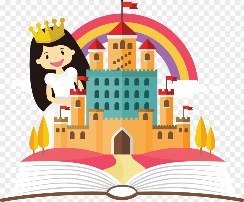 Princess In The Storybook PNG