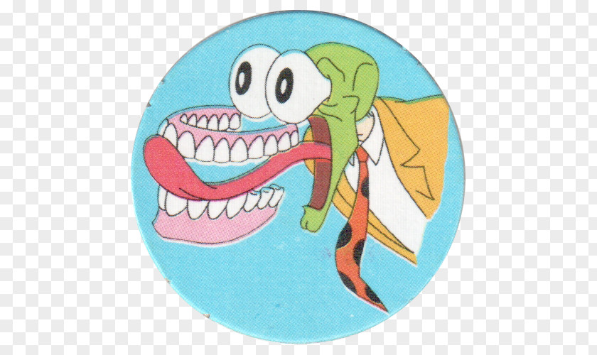 Retro Chewing Gum Cartoon Mask Drawing Image Tongue PNG