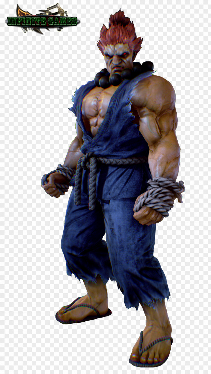 Tekken Street Fighter X 7 Akuma V PNG