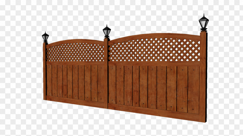 Wood Fence Picket Gate Home PNG