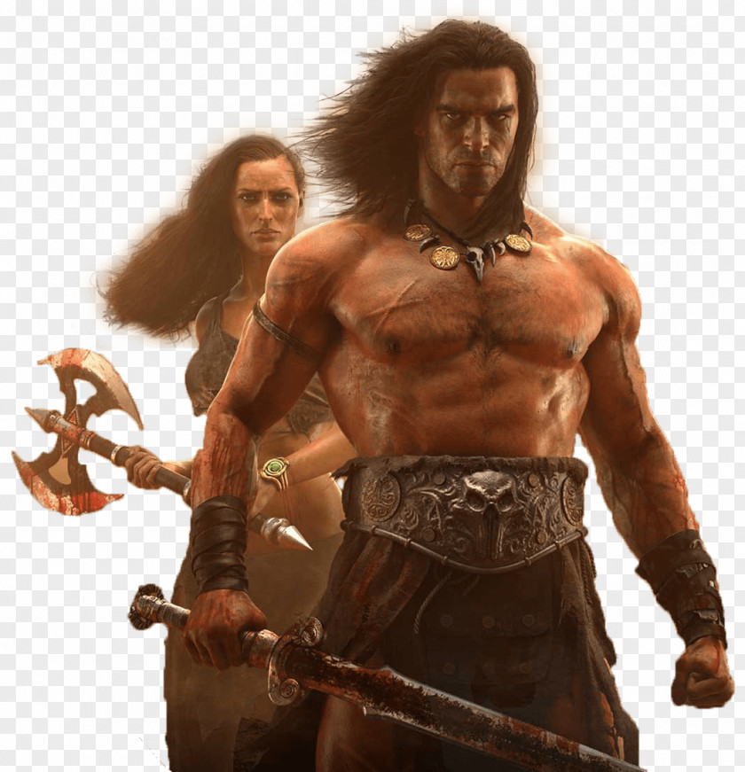 Conan The Barbarian Age Of Exiles: Frozen North Survival Game Video PNG