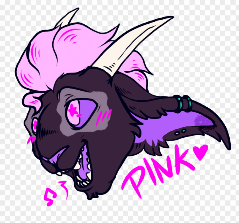 Pink Sticker Legendary Creature Purple Violet Horse PNG