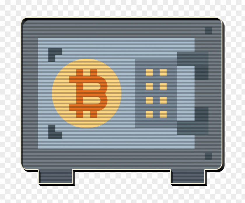 Vault Icon Safe Box Bitcoin PNG
