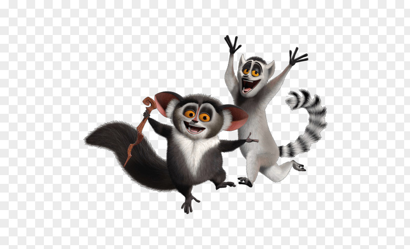 Animation Lemur Madagascar Telegram PNG