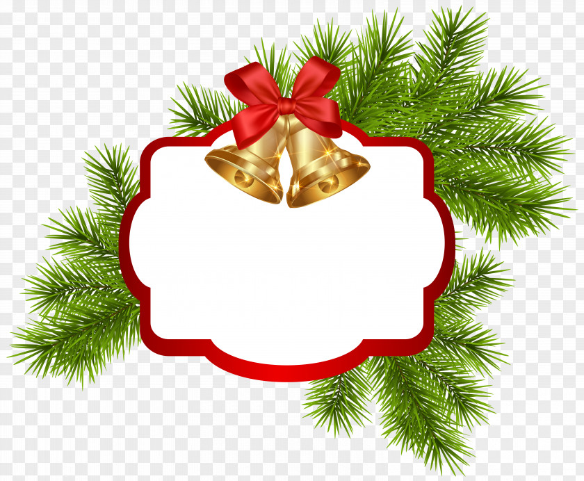 Bell Santa Claus Christmas Decoration Clip Art PNG