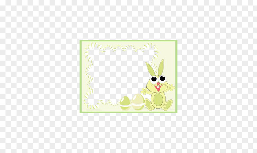 Easter Energy-saving Design Bunny Paper Rabbit Cartoon Illustration PNG