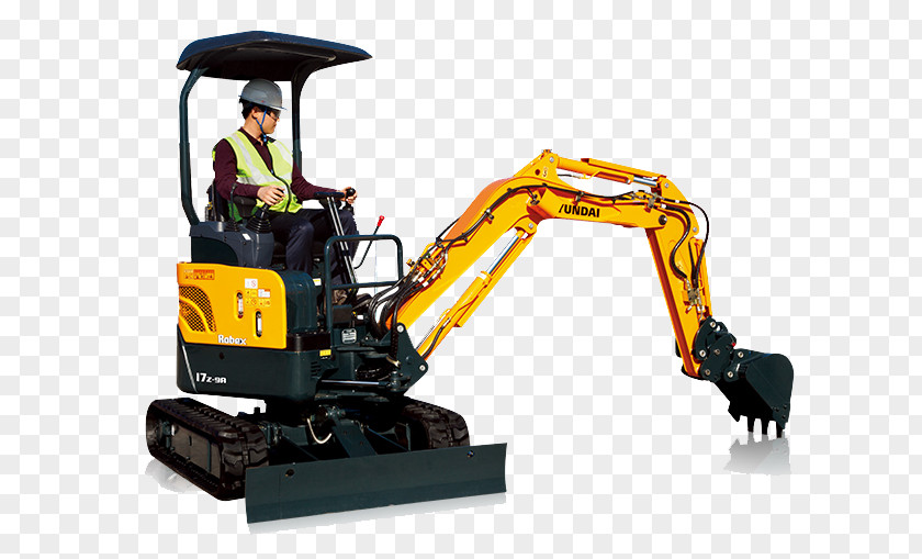 Excavator Heavy Machinery Komatsu Limited Compact PNG