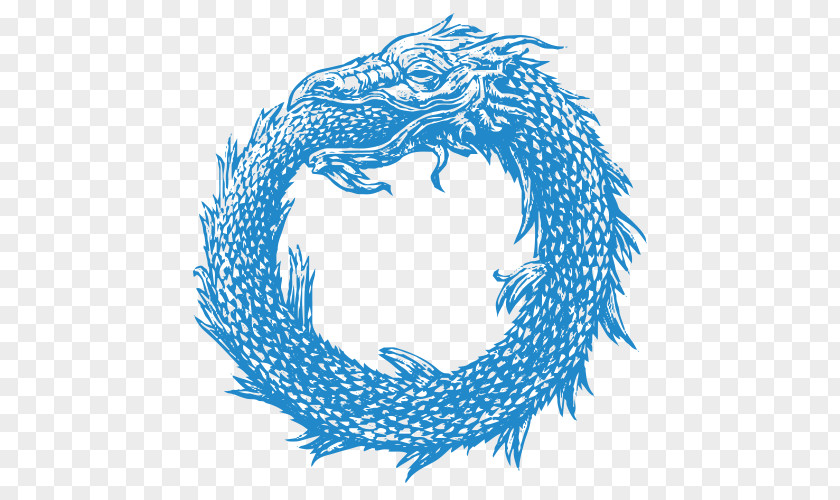 Symbol Ouroboros Stock Photography PNG