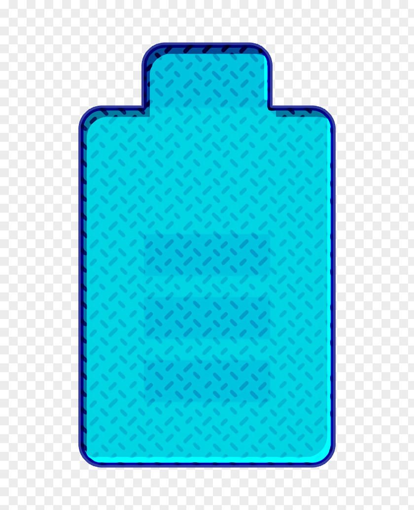 Electric Blue Teal Battery Icon Level Charge PNG
