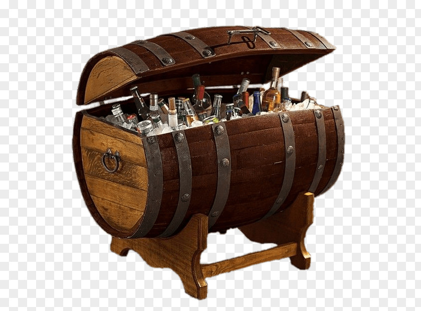 Wine Tequila Cooler Barrel Oak PNG