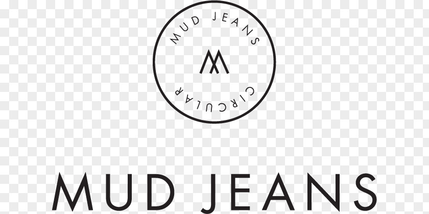 Design Logo MUD Jeans Brand PNG