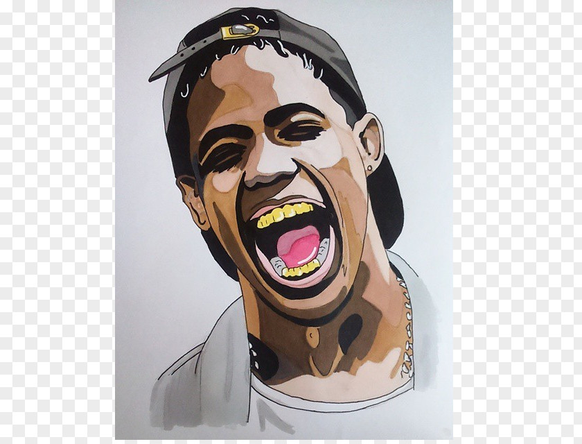 Travis Scott 2016 Drawings Birds In The Trap Sing McKnight PNG