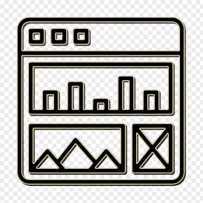 Web Analytics Icon User Interface Vol 3 PNG