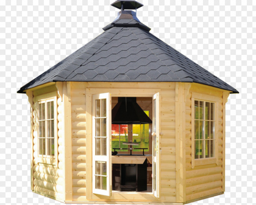 Barbecue Wood Gazebo Pavilion Garden PNG