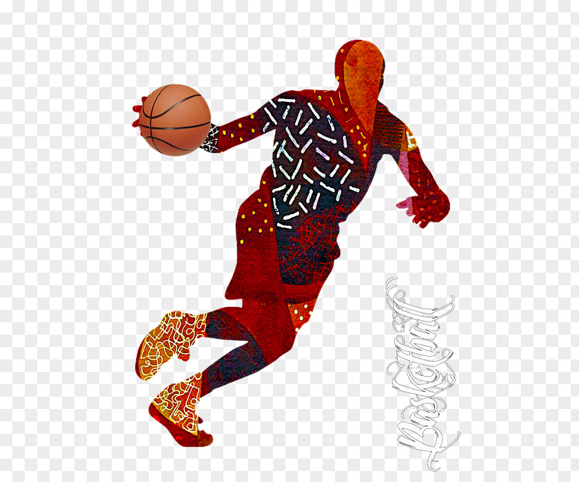 Basketball Clothes Sport Wall Decal Silhouette PNG